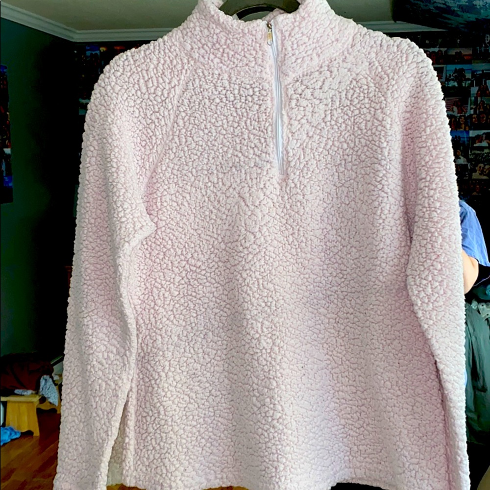 Light pink Sherpa